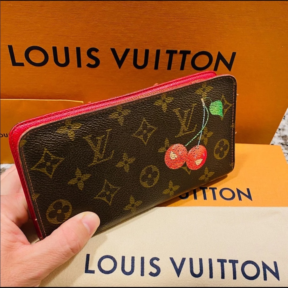 Sold! Louis Vuitton RARE Cherry Zippy Wallet